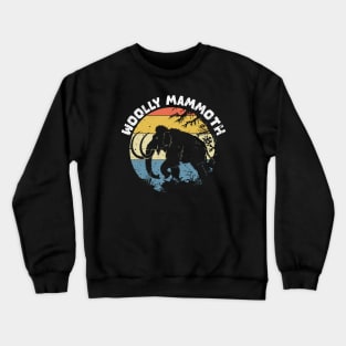 woolly mammoth animal vintage Crewneck Sweatshirt